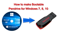 ​How to Make Bootable Pendrive for Windows 7, 8, 10 